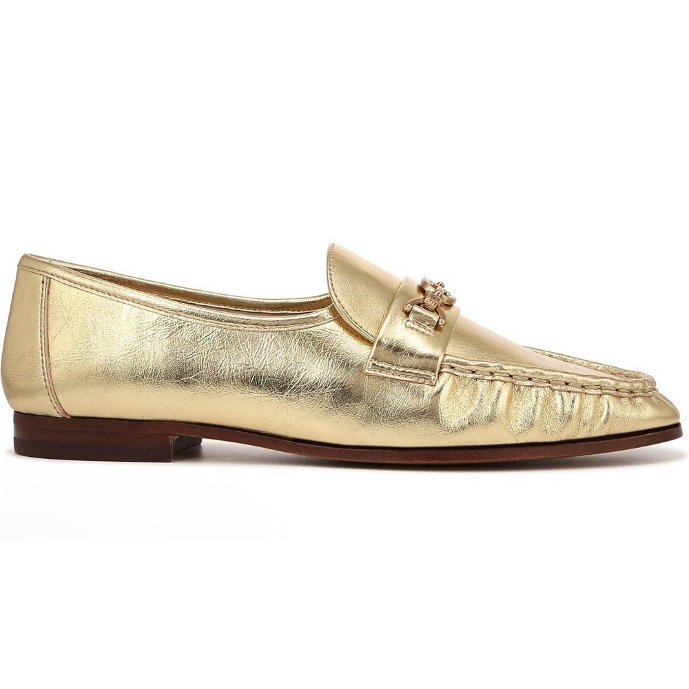Sam Edelman Metallic Gold Loafers